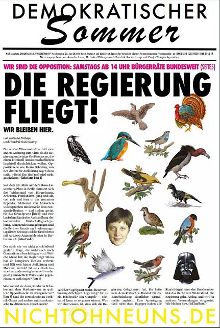 Hier die letzte wirklich unabhängige Wochenzeitschrift in Deutschland für alle die die Zeitung nicht mehr ergattern die PDF zum Download.
