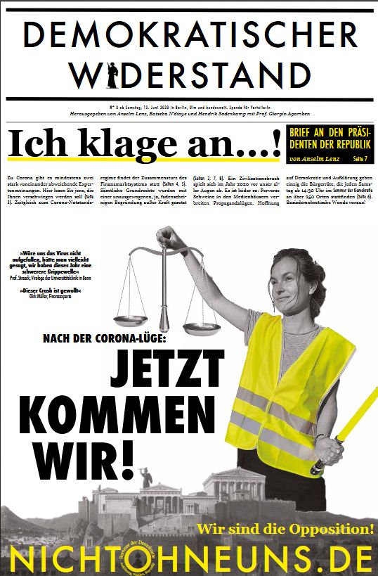 Wochenzeitung Demokratischer Widerstand vom 13.06.2020