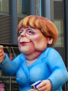 Merkel redet spontan wirres Zeug
