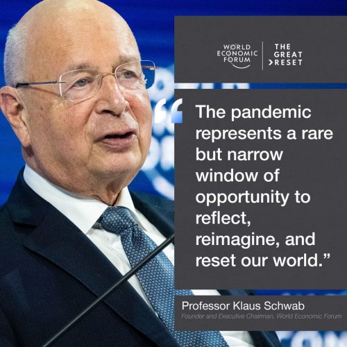 Professor Klaus Schwab - Reset our World