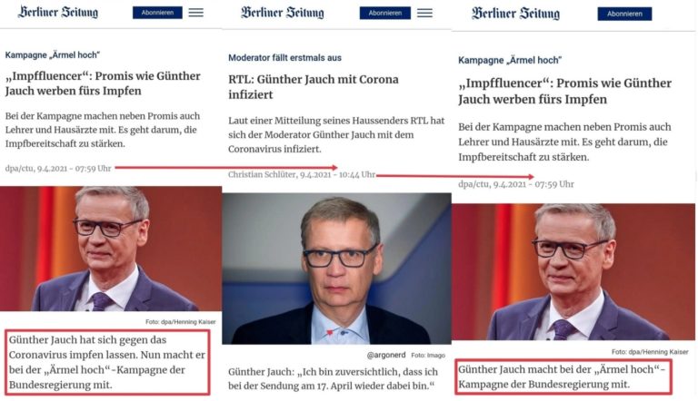 Impf-Kampagne, Impfpflaster oder Fake? Günther Jauch ...